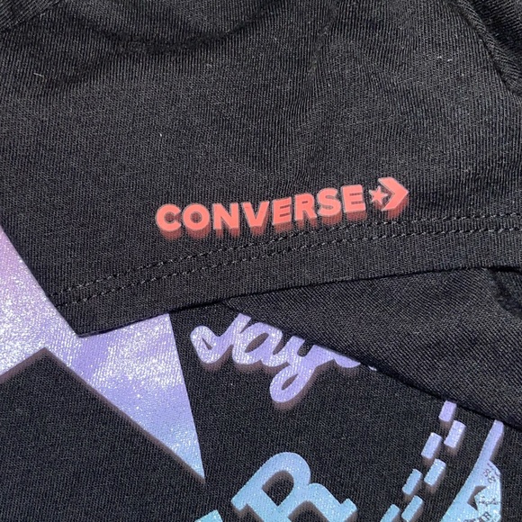 2 Short sleeve T shirts 👚 Champion -and- 🌟 Converse - Picture 7 of 11